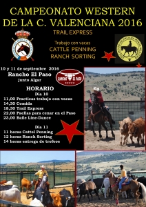 CAMPEONATO DE MONTA WESTERN C. VALENCIANA